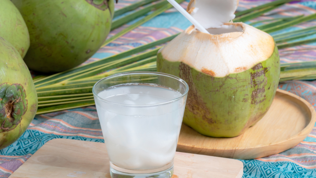 coconut water